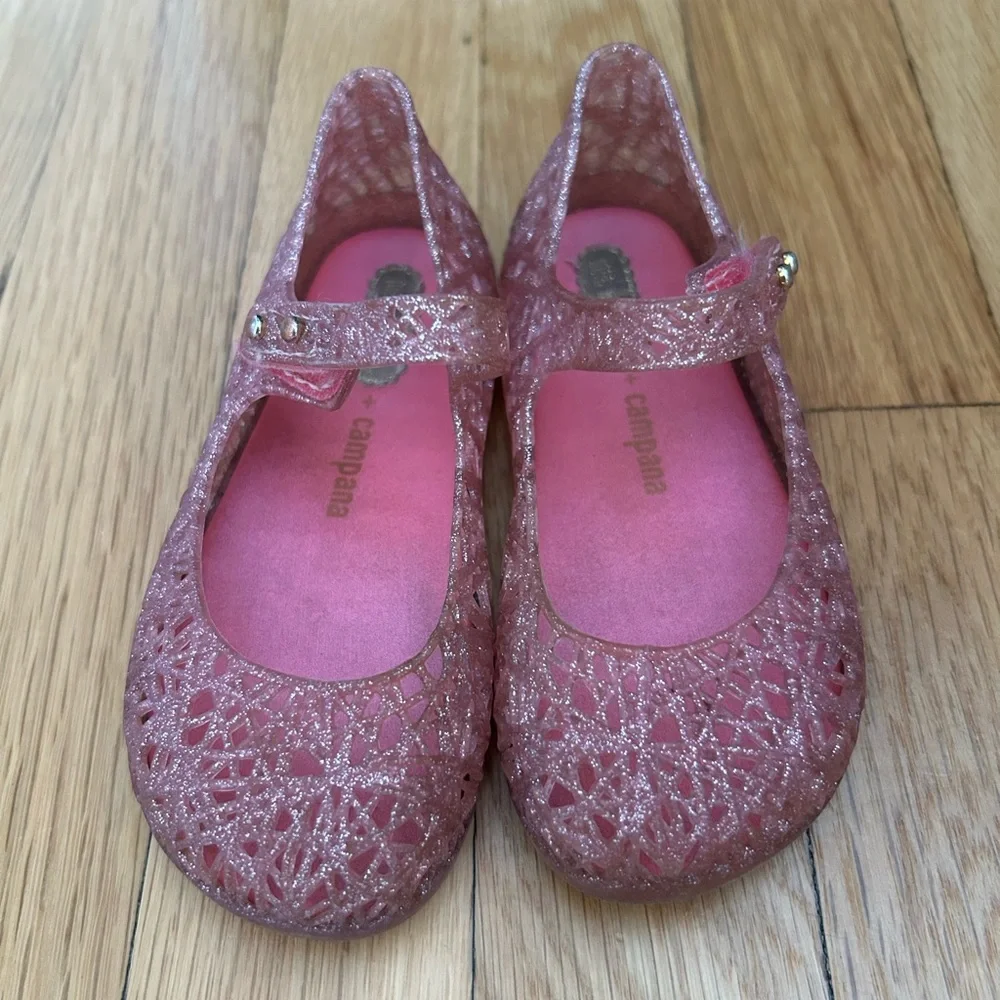 Mini Melissa pink ballet style sz 8